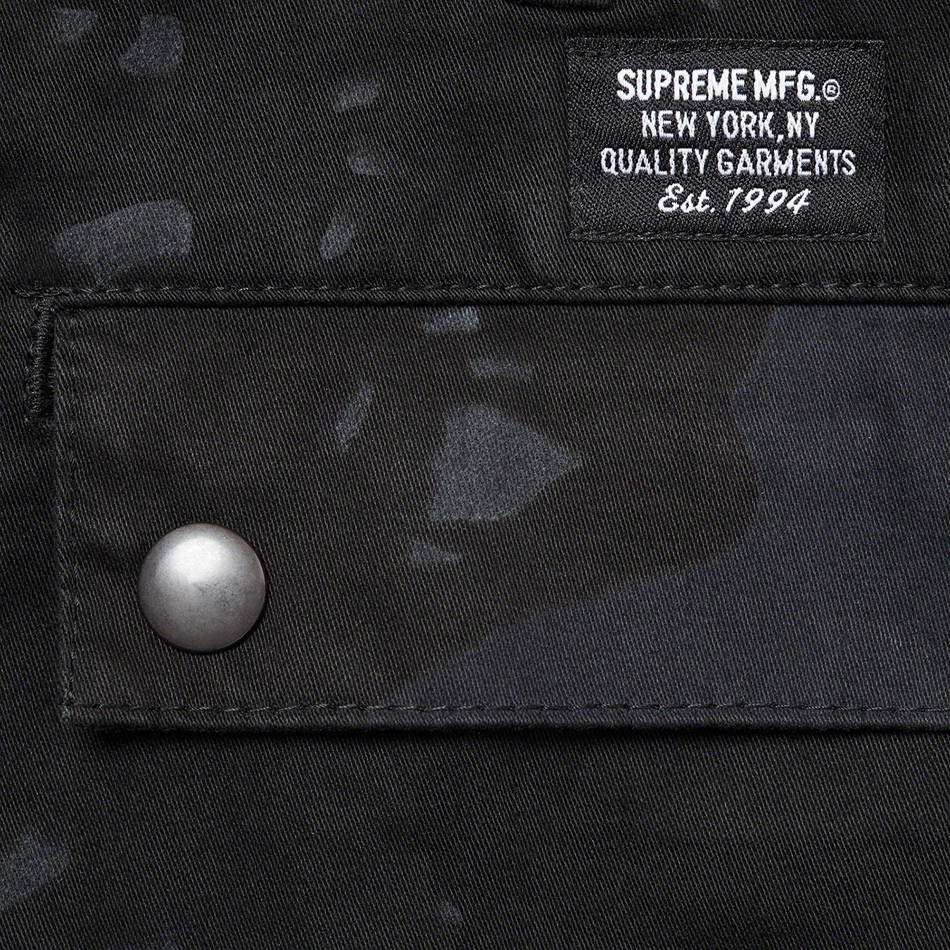 Overdyed Camo Cargo Short view 6
